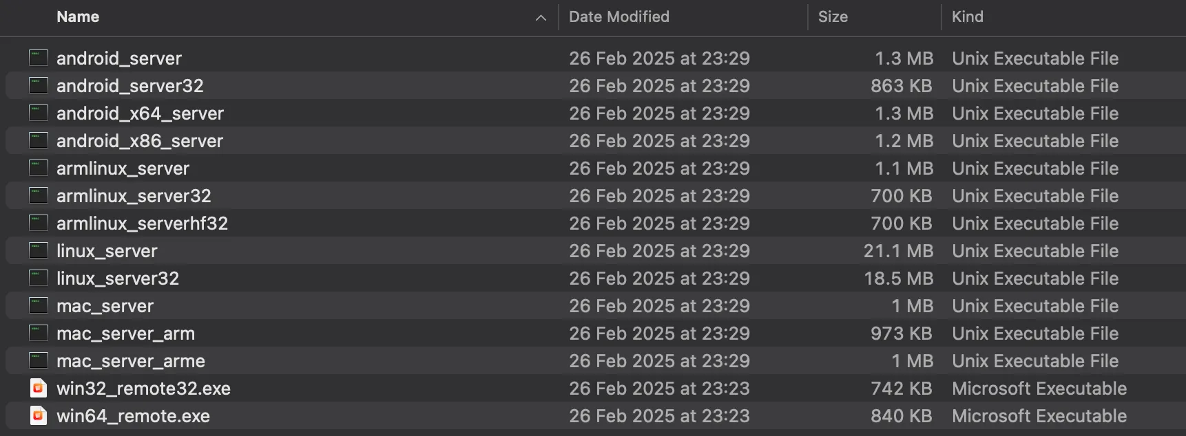 自帶的調試 agent